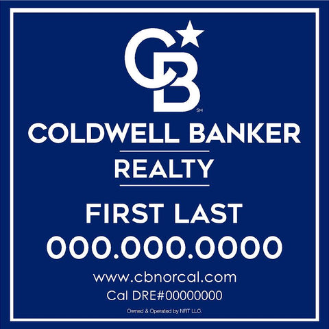 Coldwell Banker 24x24 Northstar Yard Sign