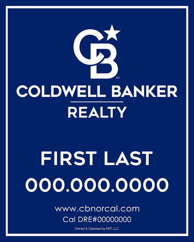 Coldwell Banker 30x24 Northstar Yard Sign