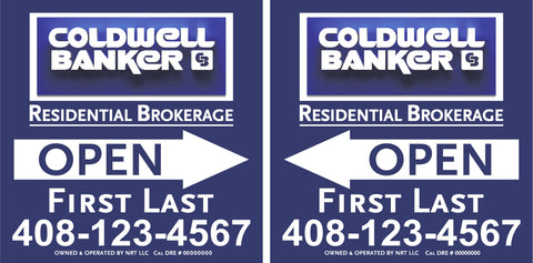 Coldwell Banker 24x24 A-Frame