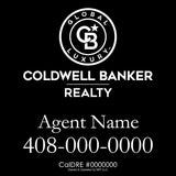 Coldwell Banker Global Luxury 24x24 Inch Sign Panel